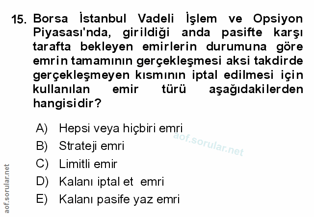 Soru 15