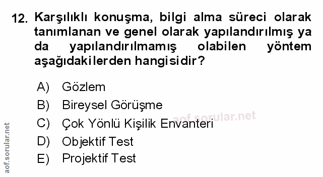 Soru 12