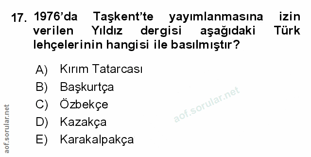 Soru 17