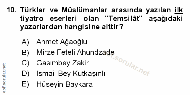 Soru 10