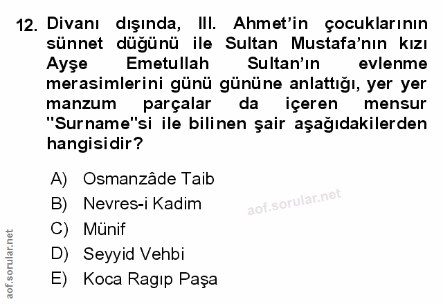 Soru 12