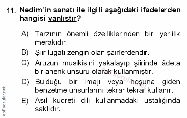 Soru 11