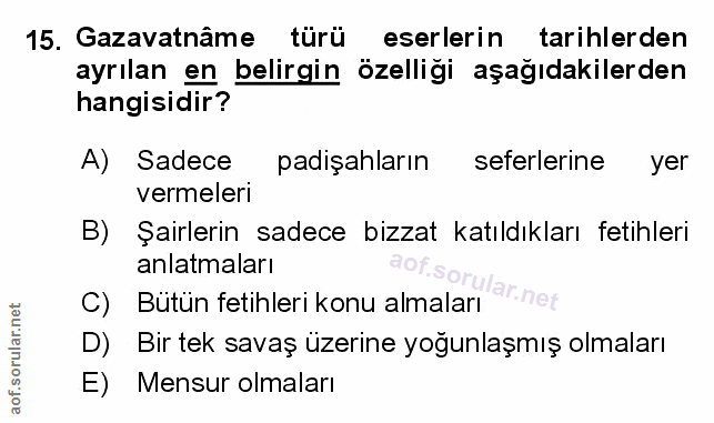 Soru 15