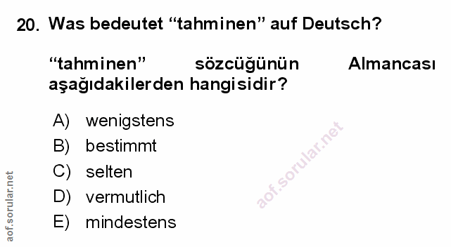 Soru 20