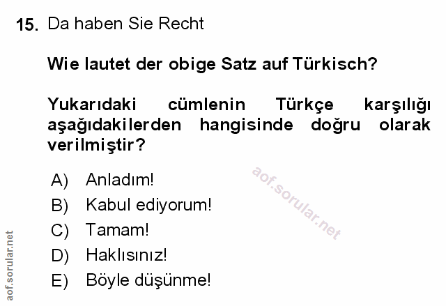 Soru 15
