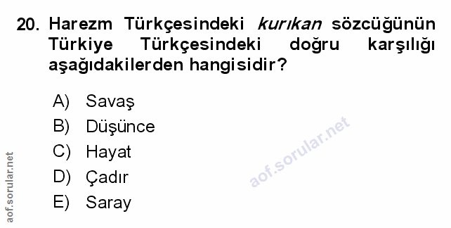 Soru 20