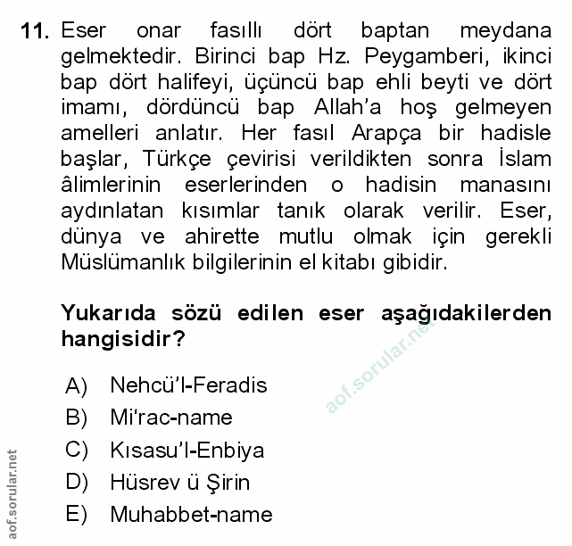 Soru 11