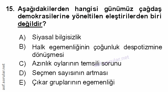 Soru 15
