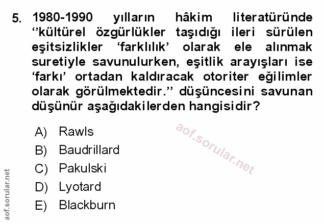 Soru 5