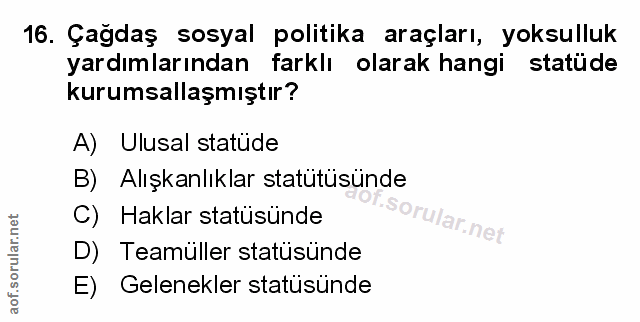 Soru 16