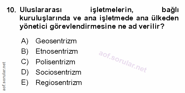 Soru 10
