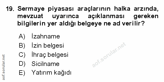 Soru 19