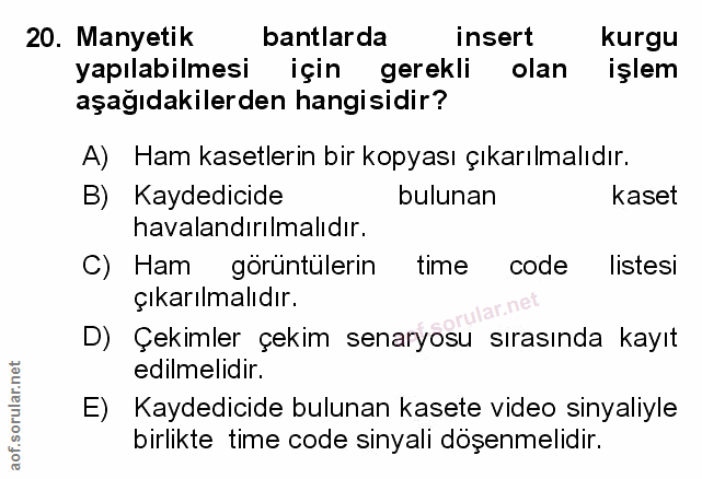 Soru 20