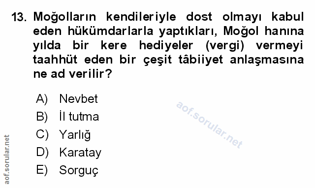 Soru 13