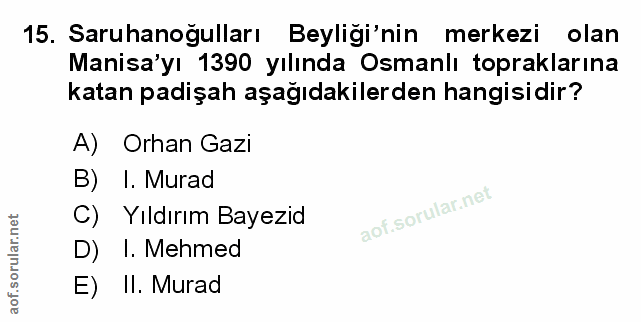 Soru 15