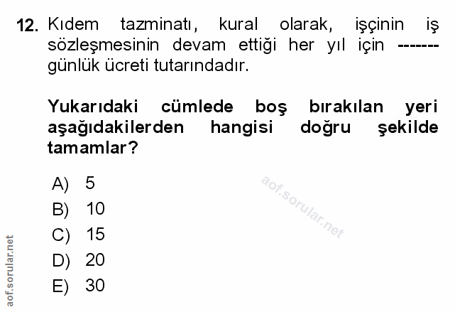 Soru 12