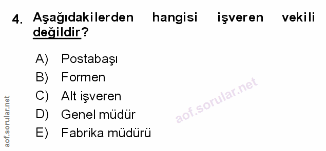 Soru 4