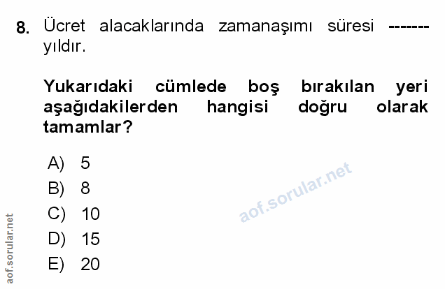 Soru 8