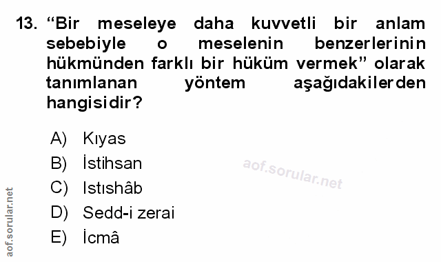 Soru 13
