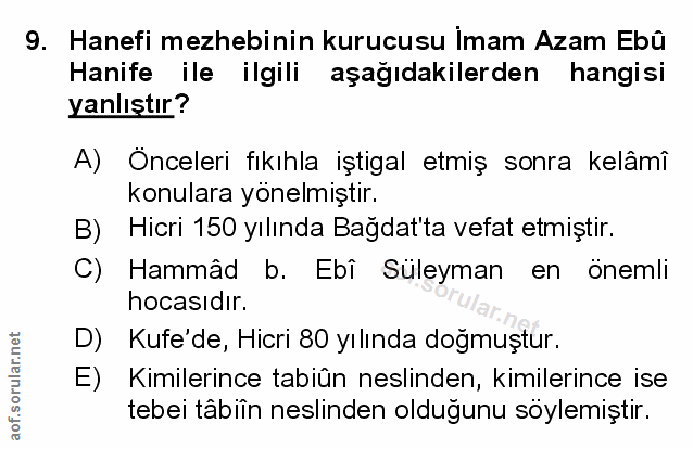 Soru 9