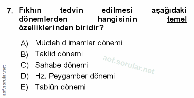 Soru 7