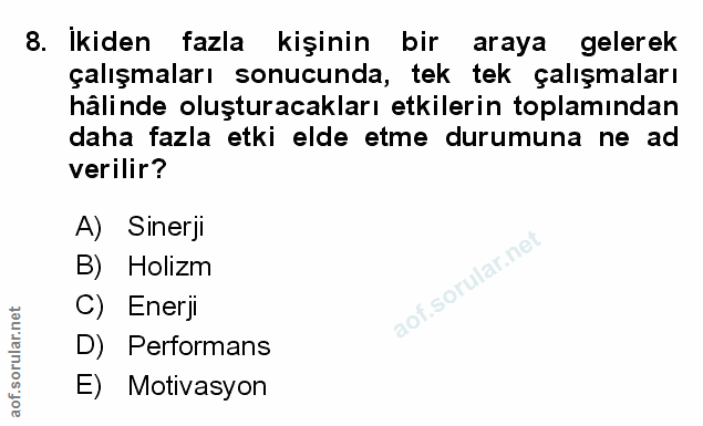 Soru 8