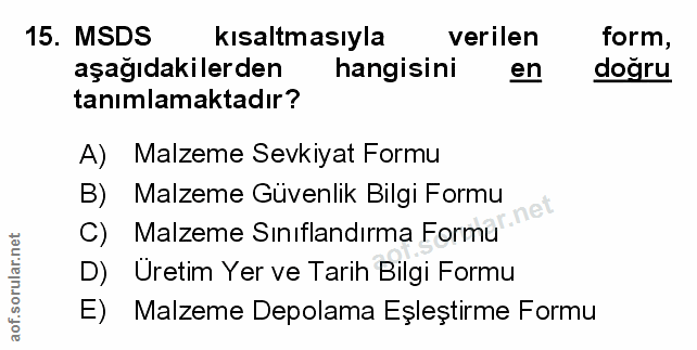 Soru 15
