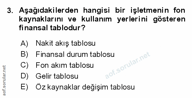 Soru 3