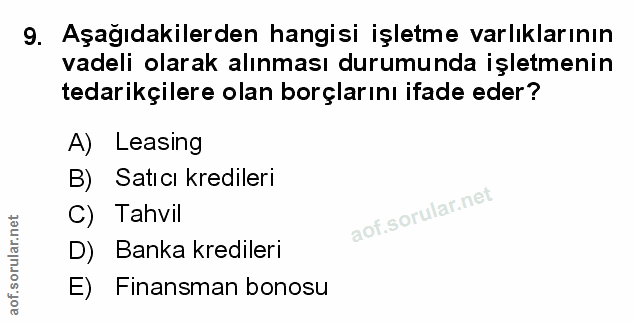 Soru 9