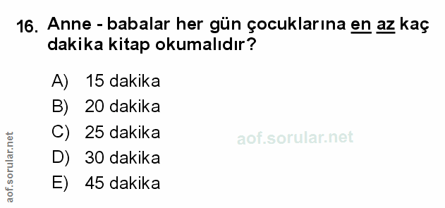 Soru 16