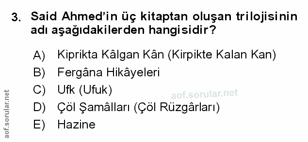 Soru 3
