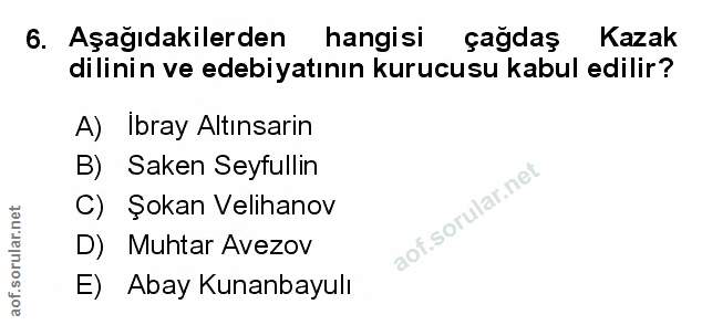 Soru 6