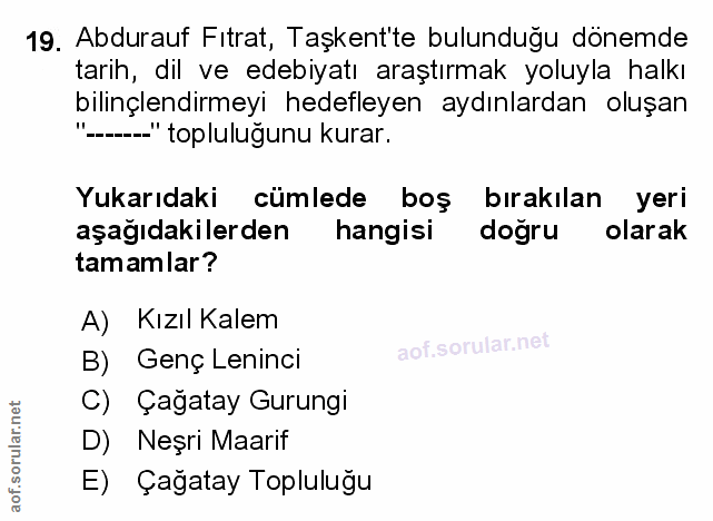 Soru 19