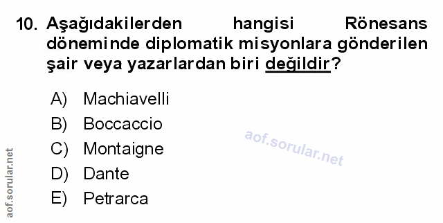 Soru 10