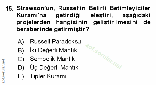 Soru 15