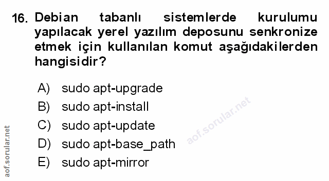Soru 16