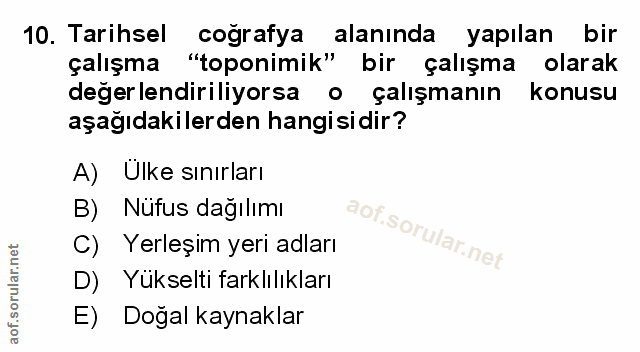 Soru 10