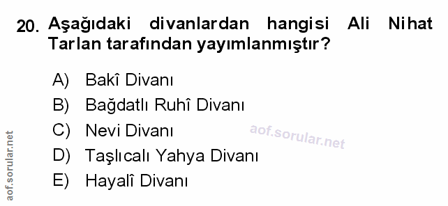 Soru 20