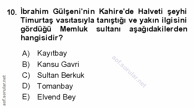 Soru 10