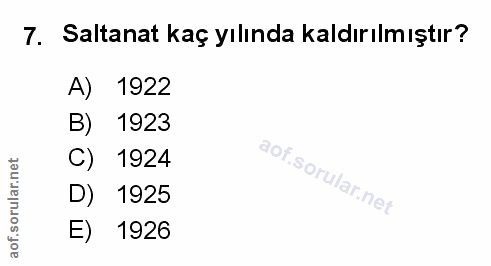 Soru 7
