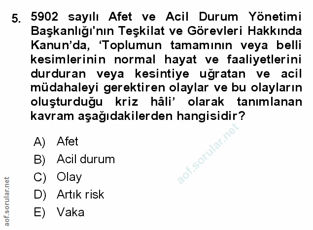 Soru 5