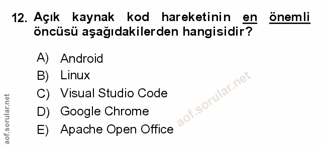 Soru 12