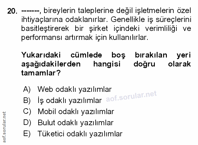 Soru 20