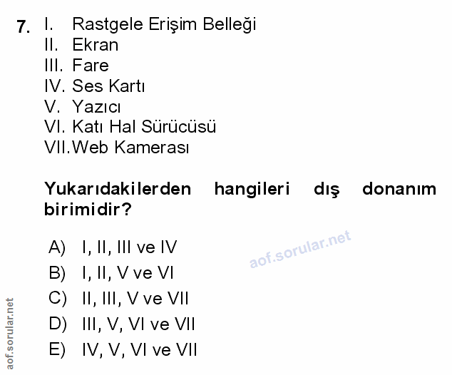 Soru 7