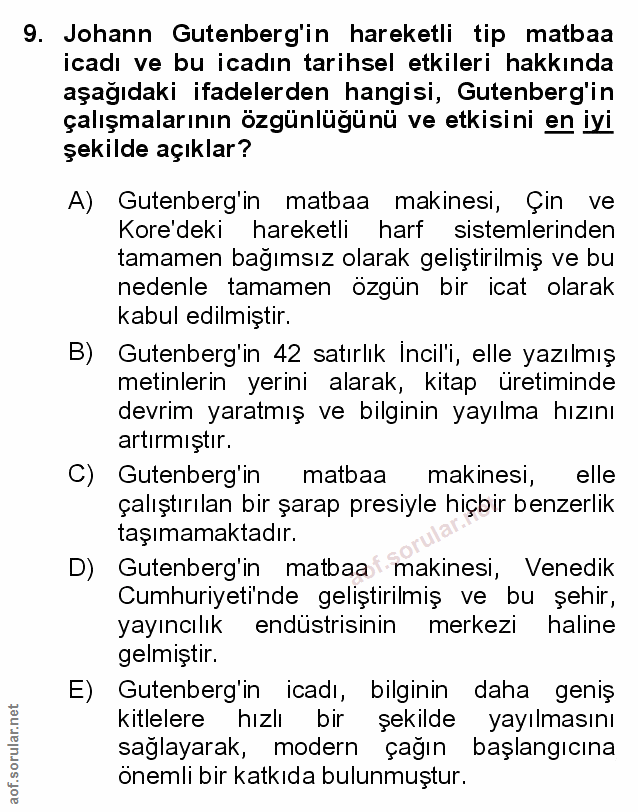 Soru 9