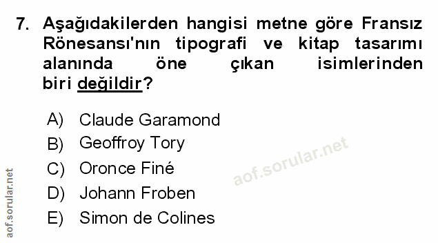 Soru 7