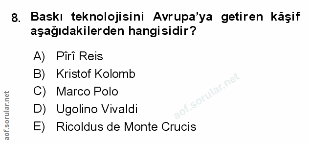 Soru 8