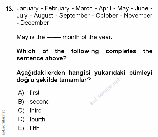 Soru 13
