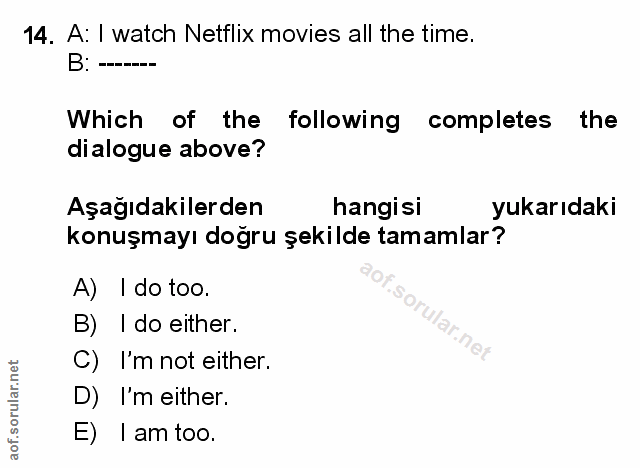 Soru 14
