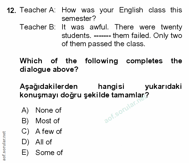 Soru 12